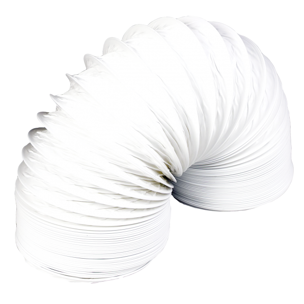 Воздуховод гибкий армированный ERA 12,5PF1 ПВХ d125, L - 1м