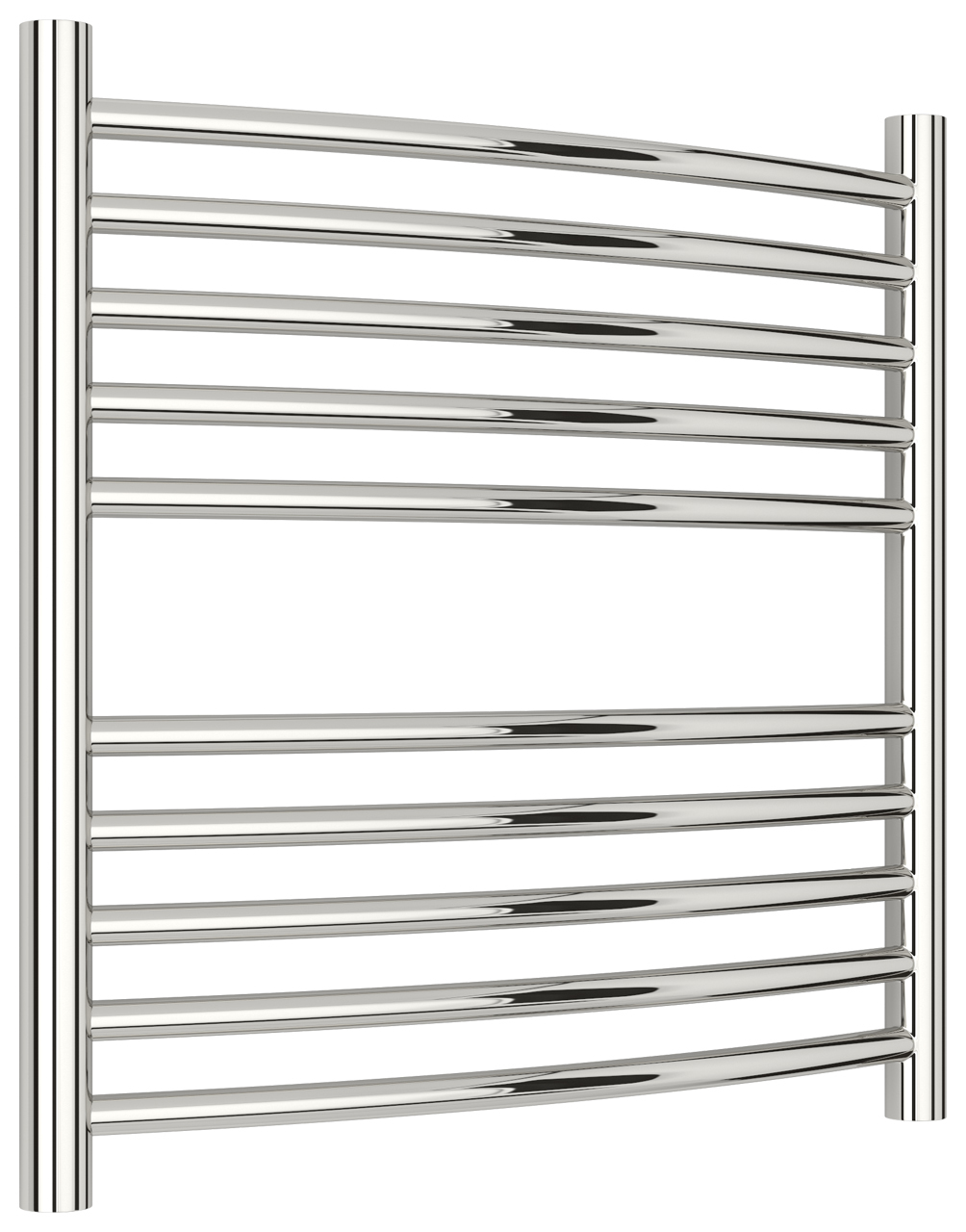 Полотенцесушитель комбинированный Сунержа Богема-ПРОФИ выгнутый 600x500. 00-5101-6050