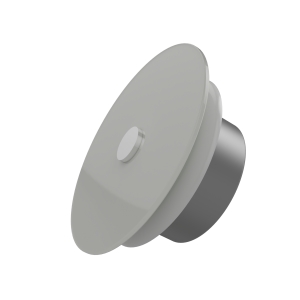 Анемостат-диффузор дизайнерский AIRG 100 Hamam (круг) RAL 9003 (для хамам)