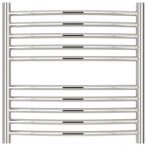 Полотенцесушитель комбинированный Сунержа Богема-ПРОФИ выгнутый 600x500. 00-5101-6050