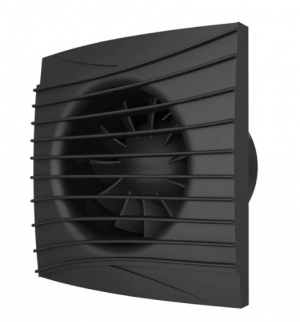 Вентилятор накладной ERA DiCiTi SILENT 5C Matt Black d125