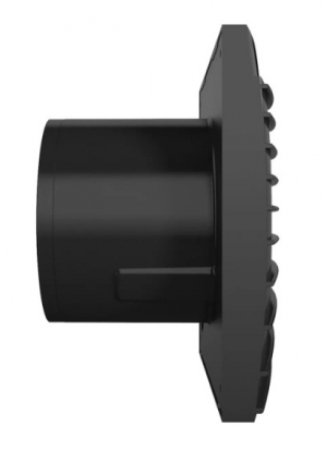 Вентилятор накладной ERA DiCiTi SILENT 5C Matt Black d125