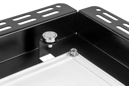 Теневой диффузор под плитку с вентилятором FoZa VA6 скрытого монтажа, под плитку